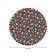 Tables on the table "treats on Christmas", round, Saten, d = 150 cm