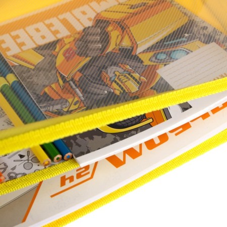 Plastic A4 folder, on lightning, transformers-6