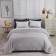 Florence bedspread, size 220x240 cm, gray color