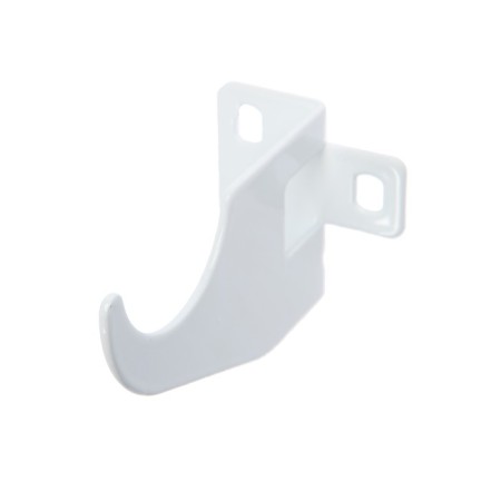 Bracket for a radiator, one -sided, white color