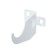 Bracket for a radiator, one -sided, white color