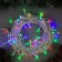 Garland "thread" 10 m, IP44, white thread, 100 LED, glow of multi, 8 modes, 220 V