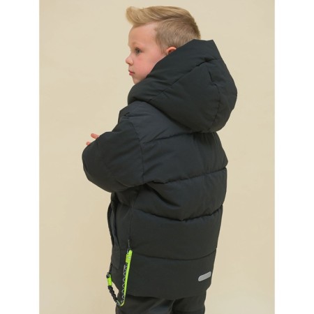 Jacket for boys, height 110 cm, black color-11