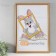 Photo frame Plastic "Vintage" 40x60 cm, gold