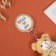 Tekstil Bloher "Bear with beige bow" 9x6x9.5 cm