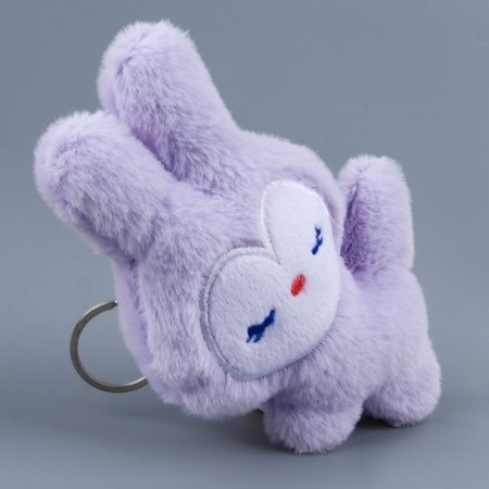 Soft toy "Beasts" on the key chalk, 12 cm, species mix-2