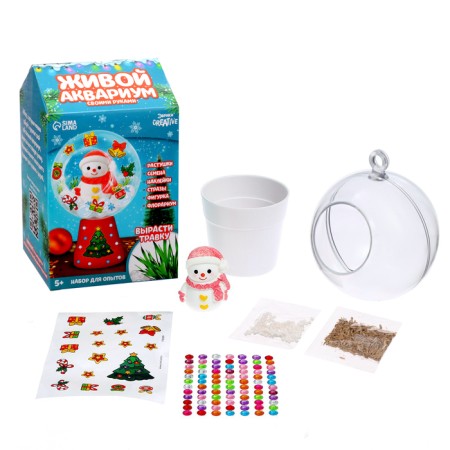 Set for experiments "Living Aquarium: Snowman"-1