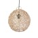 Ceiling Lamp from Rotan "Sphere" 1x120W, E27, 30x30x30 cm