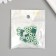 Beads for PVC "Half Avocado" set of 20 pcs 1x1x1 cm