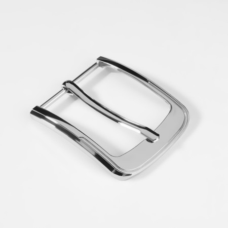Belt buckle 6 × 5 cm, 40 mm, silver color-3