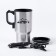 Thermal circle, 450 ml, car "Master K", retains heat 4 hours, 12 x 17 cm, chrome