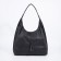 Bag-hobo "golden rain" with lightning, black color