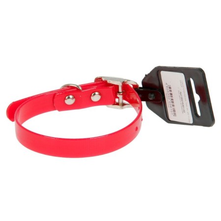 Biotan collar, 21-30 x 1.5 cm, red