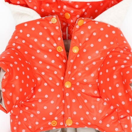 Assumes "for a walk", size 16 (DS 36 cm, OG 46 cm, Osh 35 cm), orange-10