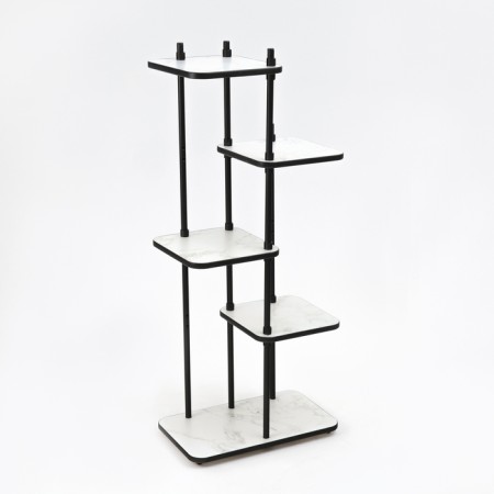 LAKSI Flowers stand, 288x503x1175, black/sabia