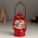 Souvenir Polystone Water Ball "Santa Claus/Snowman in the flashlight" MIX 7x5x10 cm