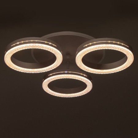 Lamp with PDU 74651/3+1 LED 75W Dimmer 3000-6000k white 45x45x9 cm Bayerluux-13
