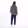 Male pants are laid, the color is dark blue, size 52