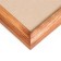 Photo frame 25x35 cm nut
