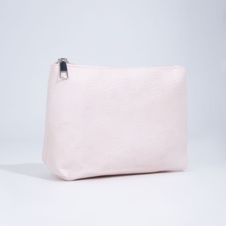 Bag Women's Tout on the button, a lightning cosmetic bag, beige color-6