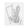 Separate handle Lockland 002, graphite color