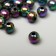 Beads for creativity plastic "gasoline" set 20 grams 0.8x0.8 cm