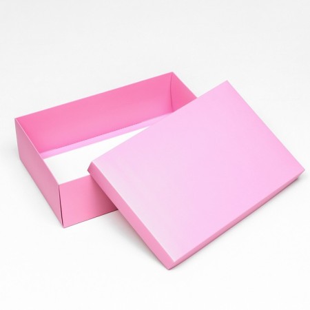 Gift folding box, packaging, "pink", 30 x 20 x 9 cm-3