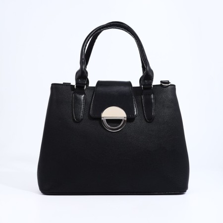 Olivi-tout bag on lightning, black color