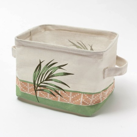 Textile basket "Tropics", 20.5x16 x14.5 cm-2