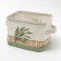 Textile basket "Tropics", 20.5x16 x14.5 cm