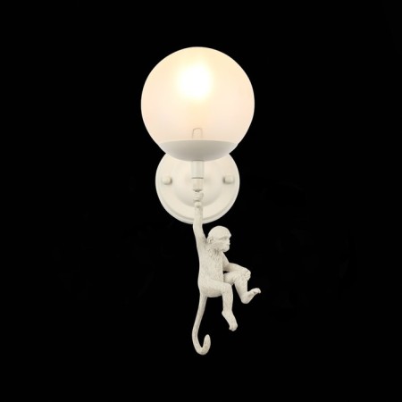 Wall lamp EVOLUCE. Sle115101-01. Tenato. 1x60 W, E27, 10.5x27 cm, white color-11
