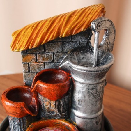 Fountain "Brick wall" 28x16 cm (with backlight)-1