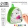 Children's backpack "Funny Dino", 23*20.5 cm, lightning department
