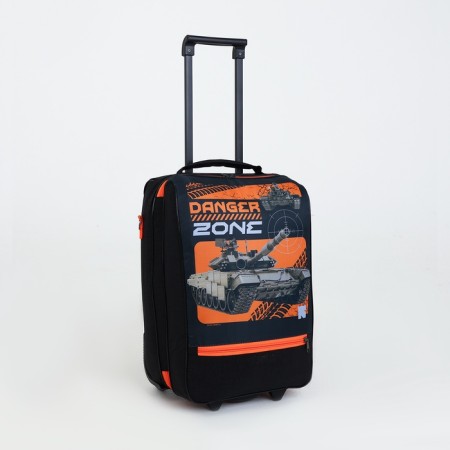 Baby suitcase 32 l (s), lightning department, orange/black color-1