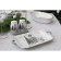 Set for spices of the Housing Dolyan, 3 subjects: Solonka 130 ml, pipe 130 ml, stand