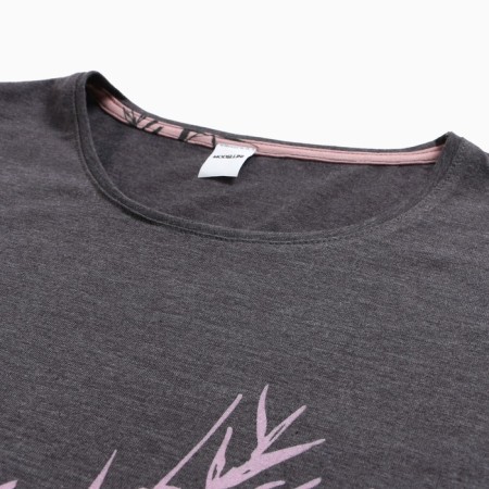 Female home set (T -shirt/Bridges), plum color, size 44-7