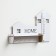 Key on the wall Home, with thermometer