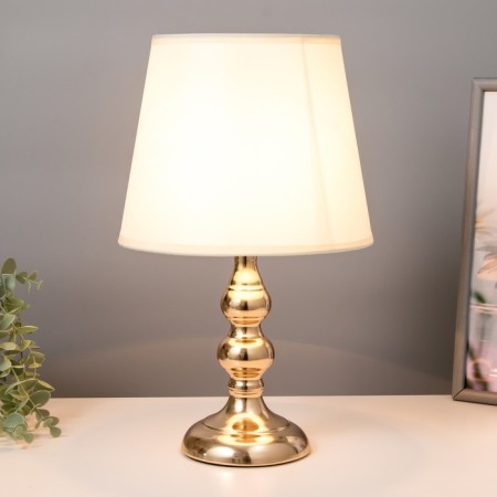 Table lamp "Adele" 1x40W E27 220V gold 21x21x37 cm Risalux-1