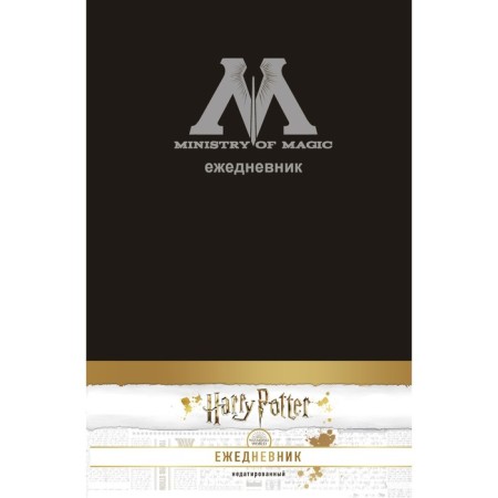 Deliciper of a non -section A5, 80 sheets. Harry Potter. Ministry of Magic.