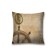 Decorative pillowcase "Compass and helm", on lightning, size 45x45 cm