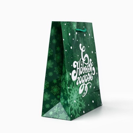 New Year's Gift Laminated Gift "Happy New Year", snake, MS 18 x 23 x 8 cm, New Year-2