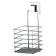 Multifunctional shelf for the kitchen and bathroom EF073 11x13x23 cm self -adhesive, chrome