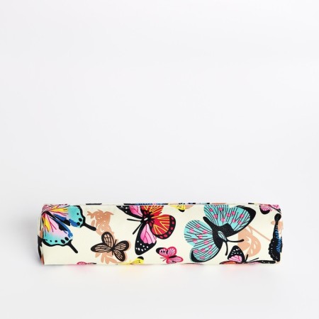 Lightning cosmetic bag, beige color-1