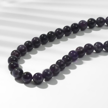 Beads on threads ball No. 10 "Amethyst" Light, 38 beads