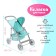 Stroller for dolls summer, metal frame