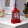 LED figure "Santa Claus" 7.5 × 13 × 4.3 cm, plastic, batteries AAAX2 (not in the kit), glow warm white