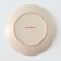 Board ceramic dessert shade "Pastel", D = 19 cm, Cream-brown color