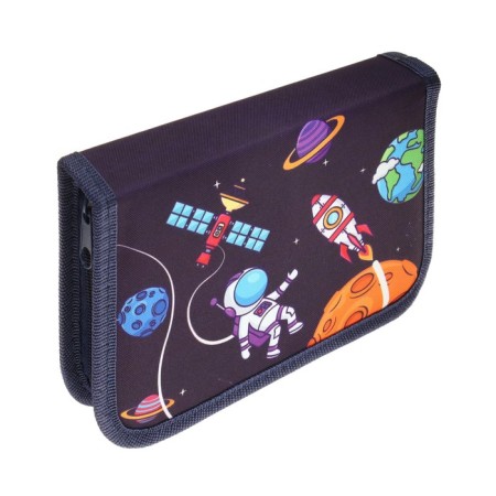 School Penal on Lightning, fabric 13 x 19.5 cm "Cosmos", 1 section-2