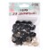 Screw eyes with plugs, set of 20 pcs., Size 1 pc. - 1.6 cm, black color