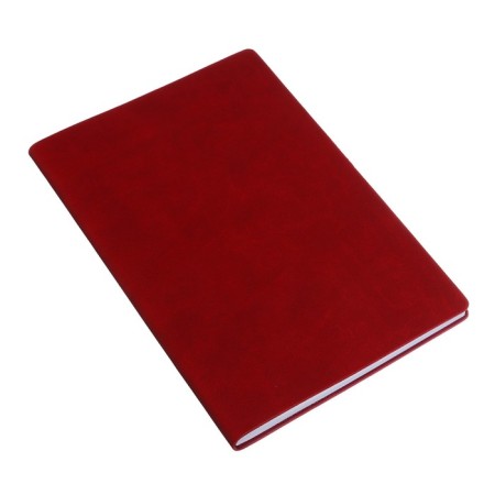 The weekly low -up A5, 64 sheets, on the stitch, an integral cover of artificial leather, burgundy-1